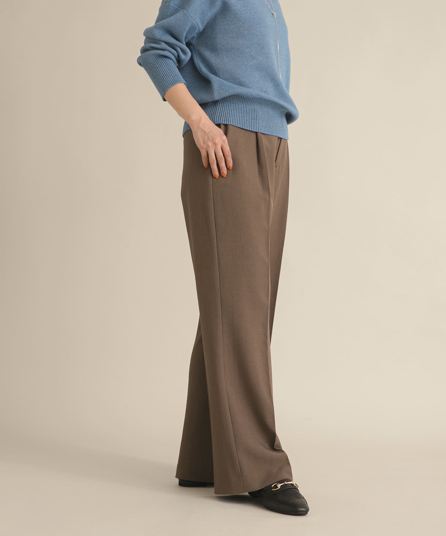 URBAN RESEARCH DOORS「『WEB/一部店舗限定』センタープレスフレアパンツ」|その他|