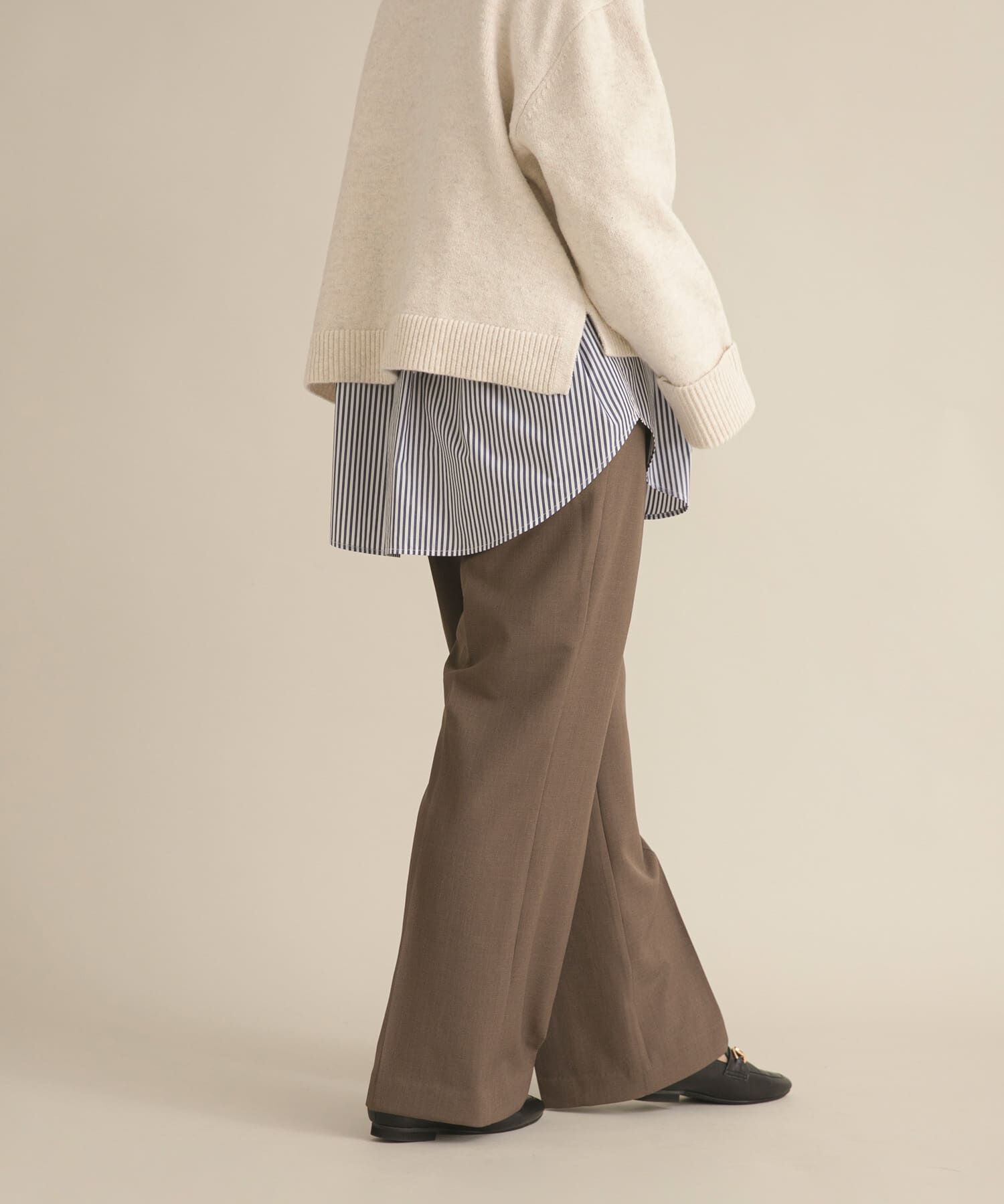 URBAN RESEARCH DOORS「『WEB/一部店舗限定』センタープレスフレアパンツ」|その他|