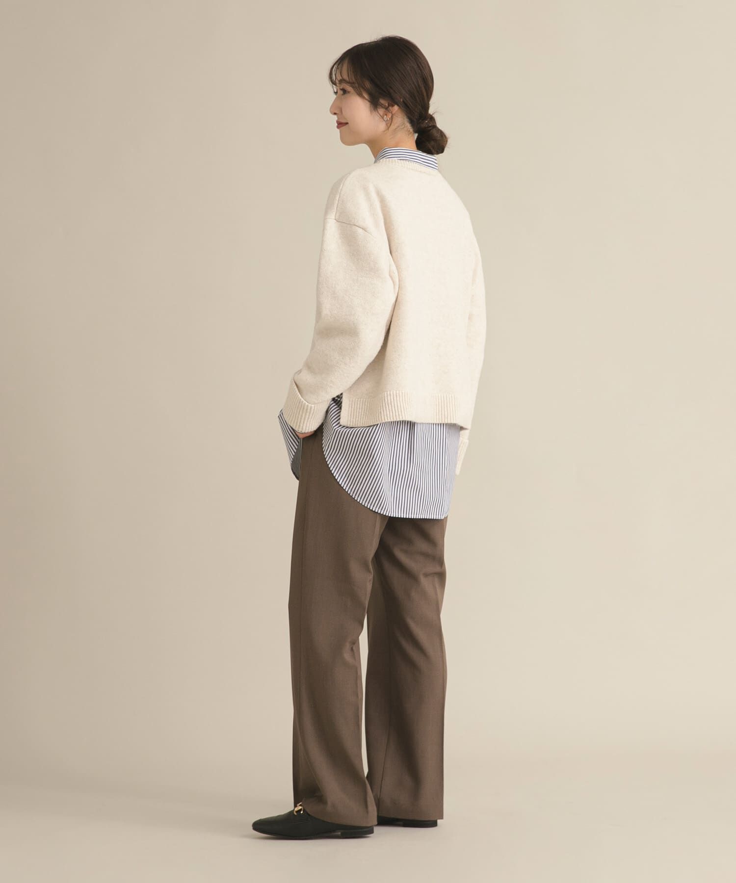 URBAN RESEARCH DOORS「『WEB/一部店舗限定』センタープレスフレアパンツ」|その他|