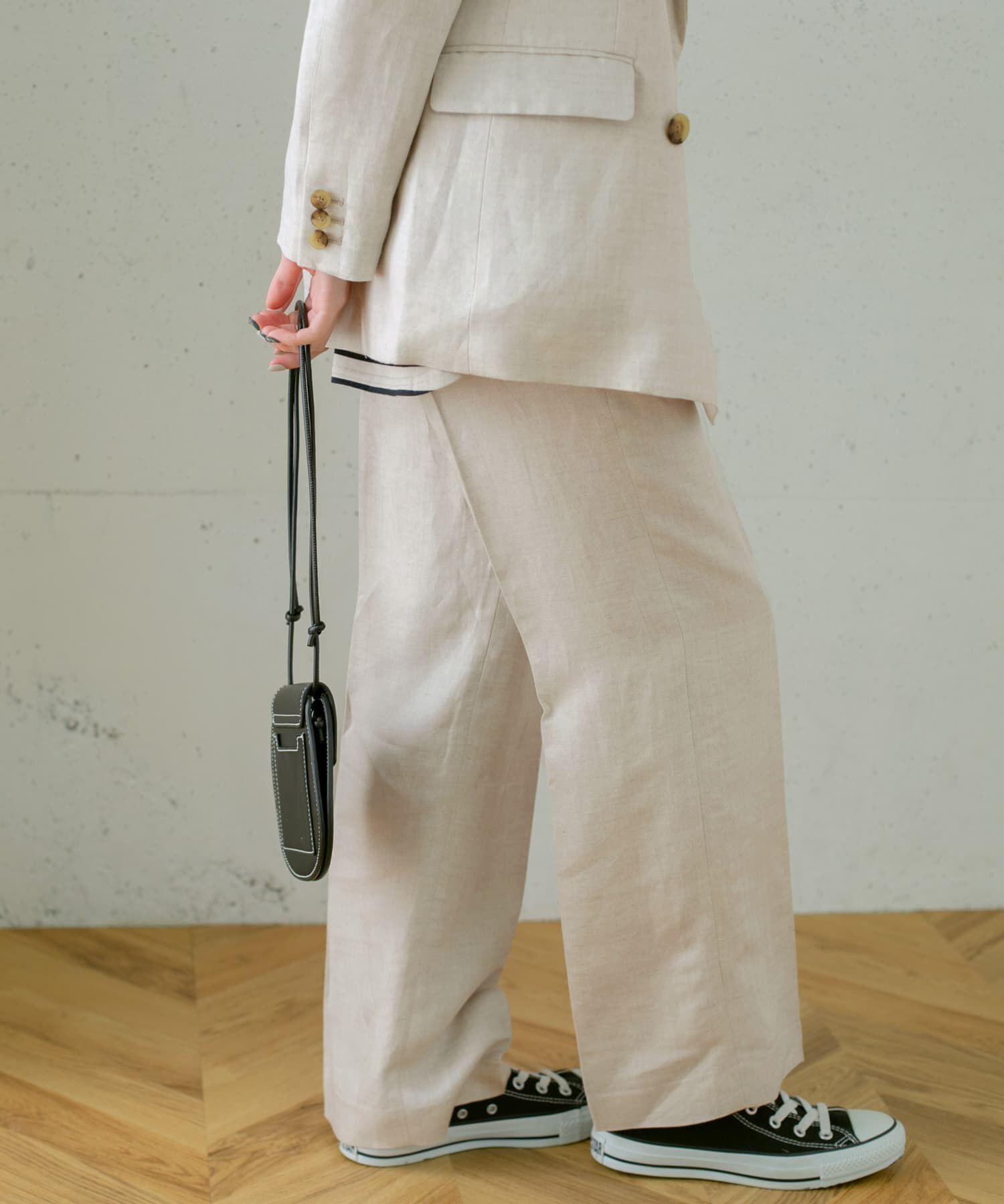  「ヘリンボンストレートパンツ&there4;」|その他|