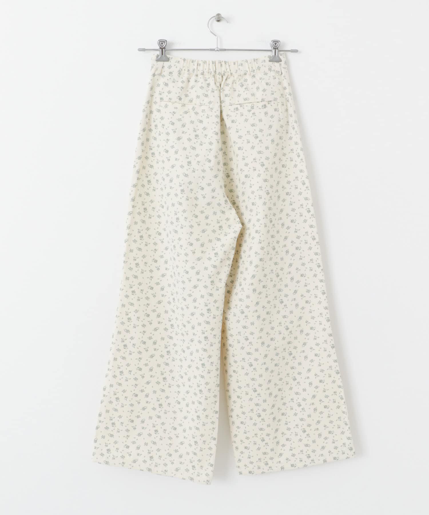  「フラワープリントドロストパンツ」|その他|