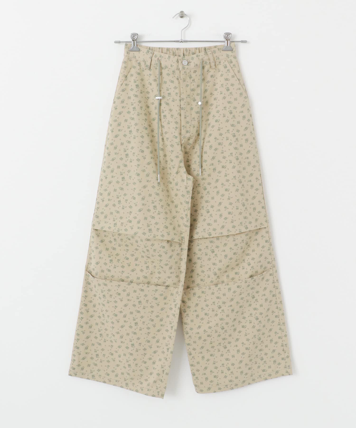  「フラワープリントドロストパンツ」|その他|