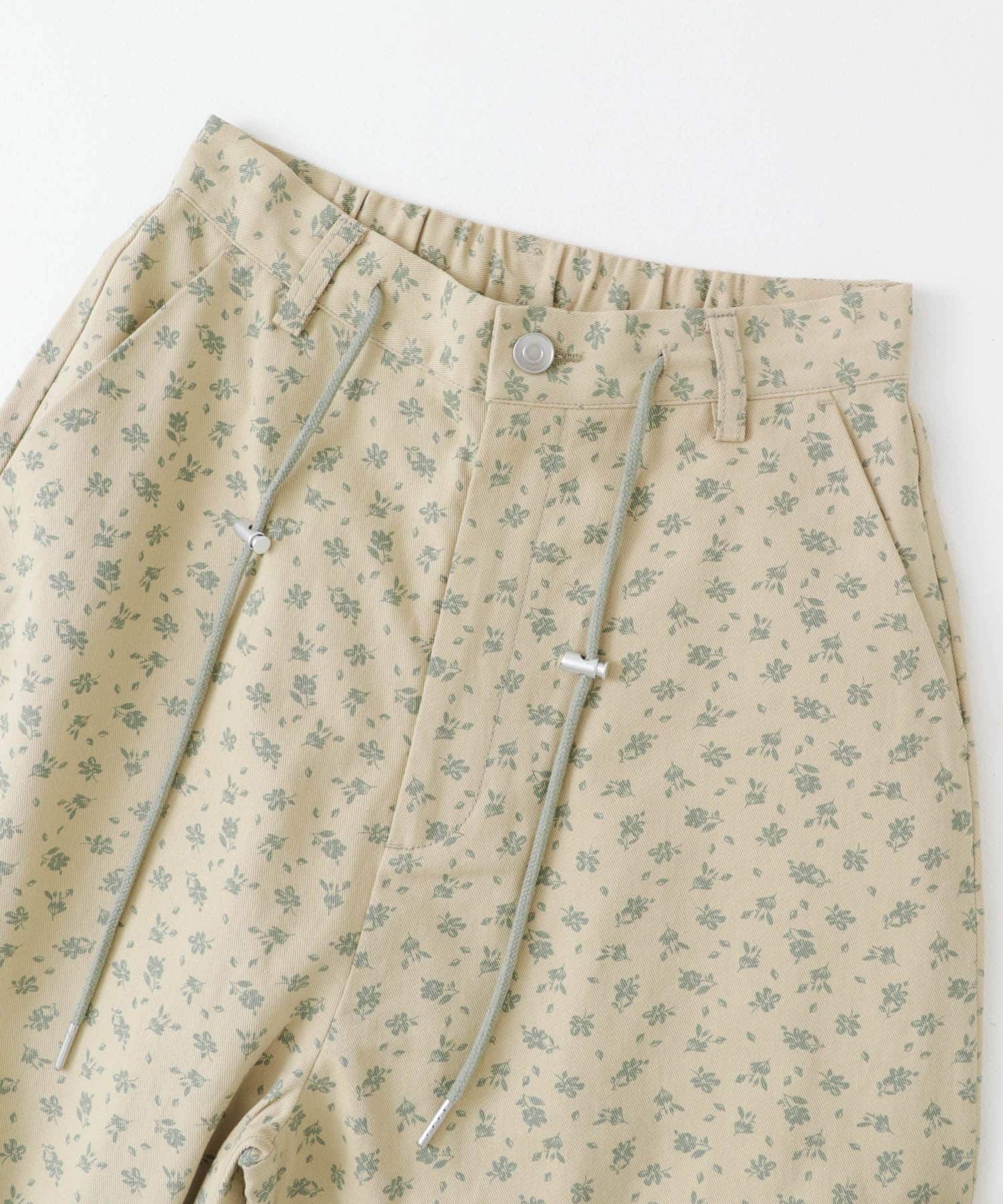  「フラワープリントドロストパンツ」|その他|