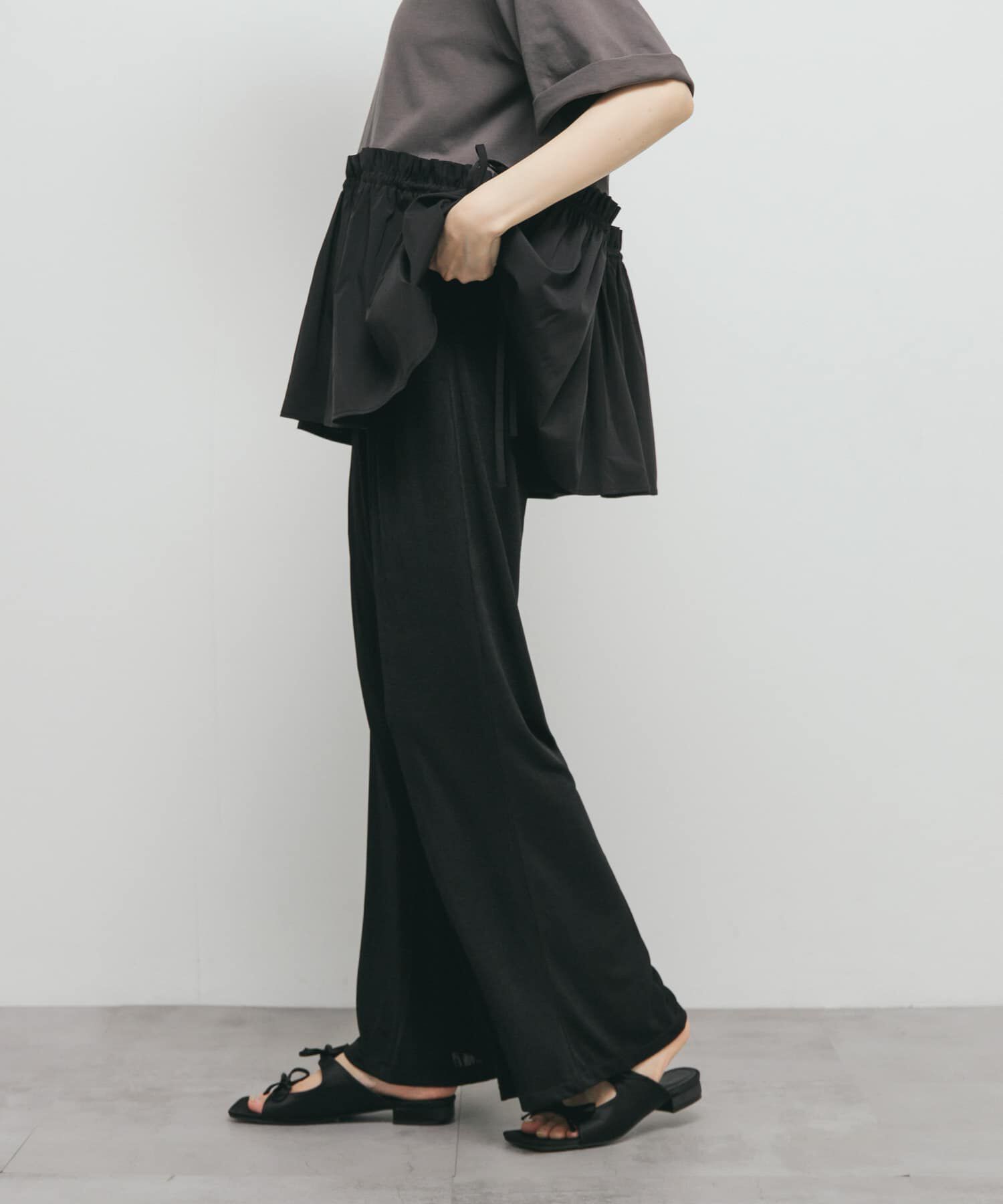  「シャイニーイージーフレアパンツ」|その他|