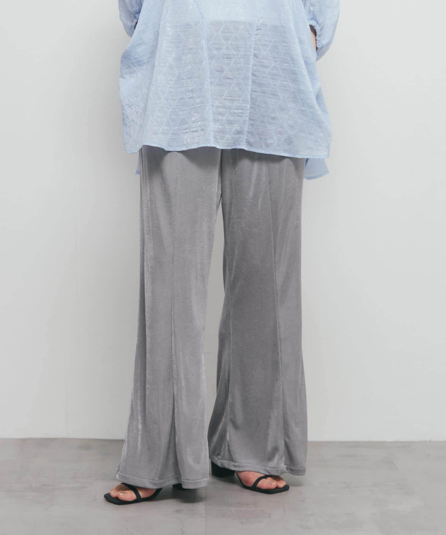  「シャイニーイージーフレアパンツ」|その他|