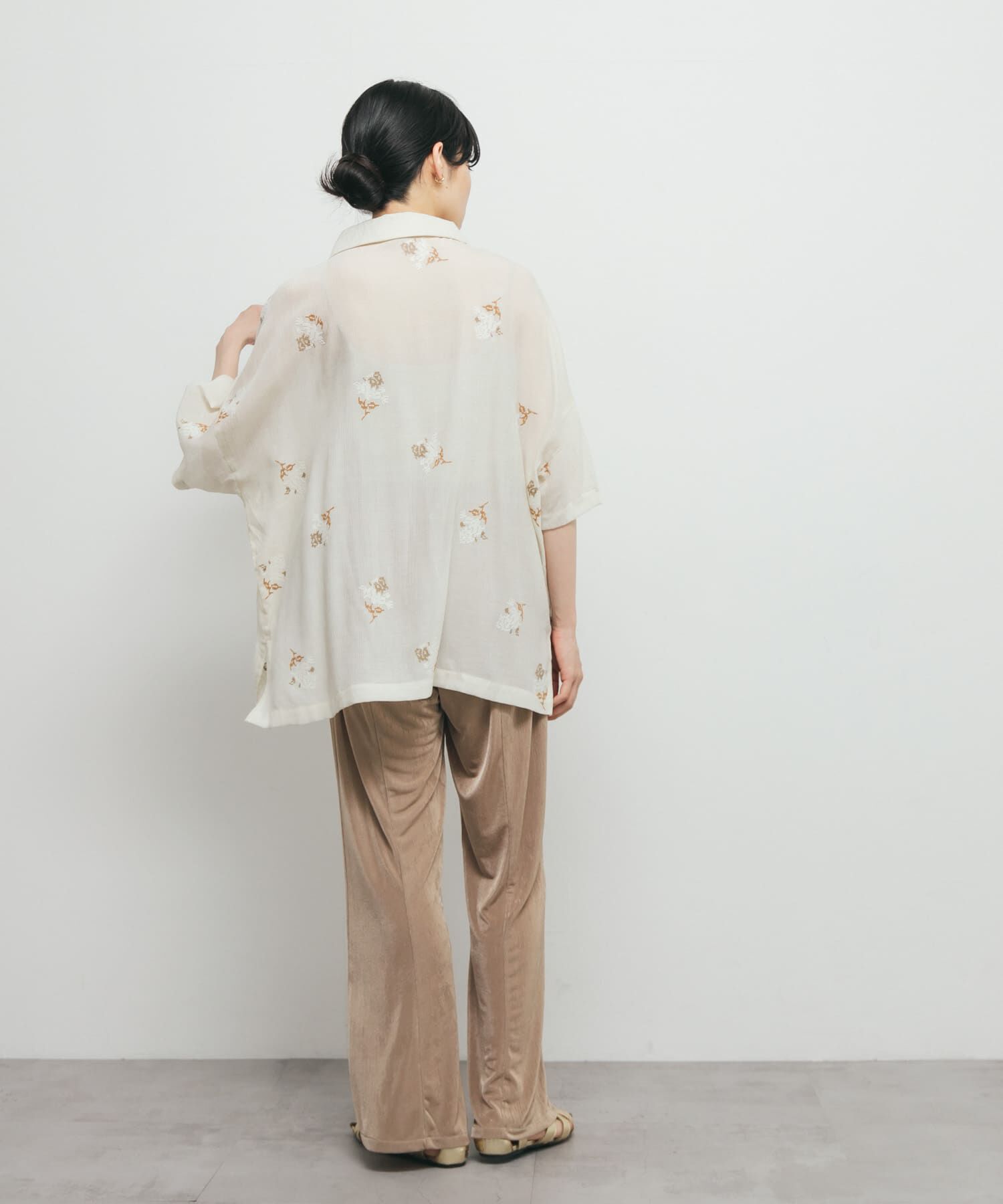  「シャイニーイージーフレアパンツ」|その他|