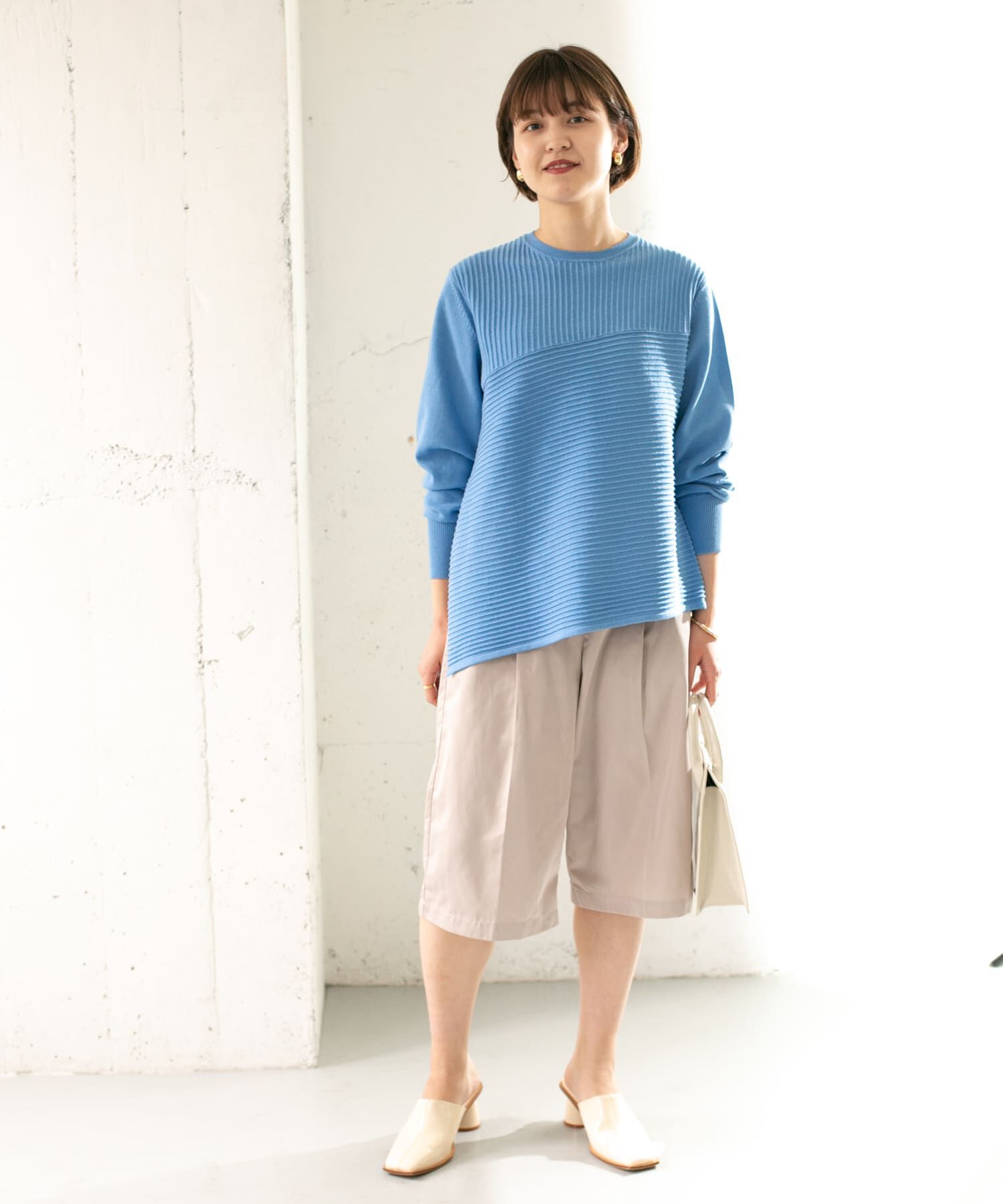  「シャイニーミディパンツ」|その他|