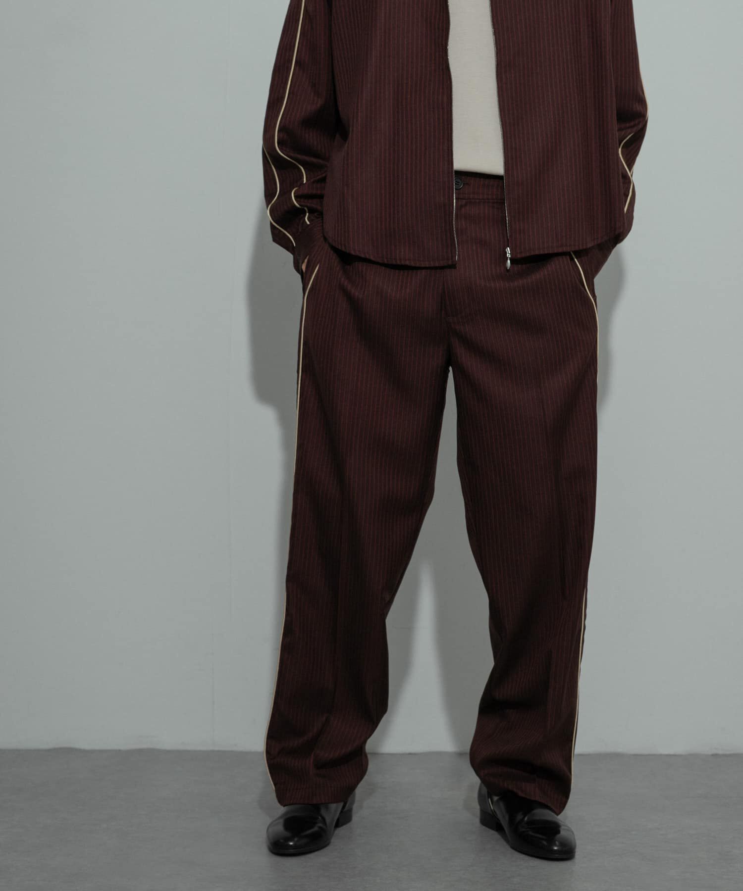 SENSE OF PLACE by URBAN RESEARCH「サイドラインピンストライプスラックス」|その他|