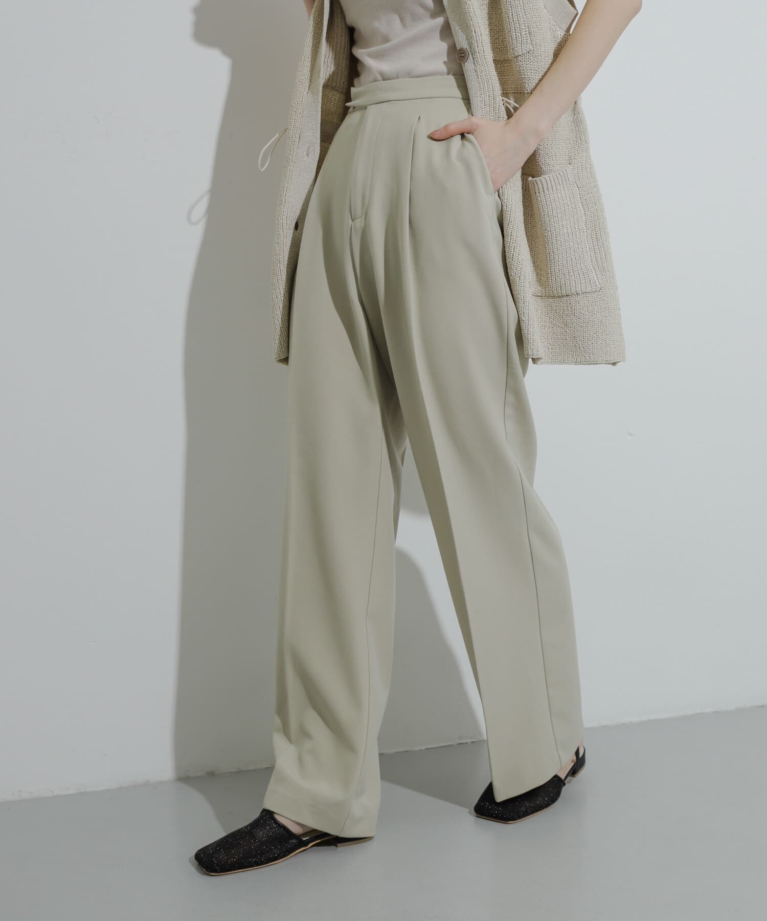 SENSE OF PLACE by URBAN RESEARCH「センタープレスストレートパンツ」|その他|