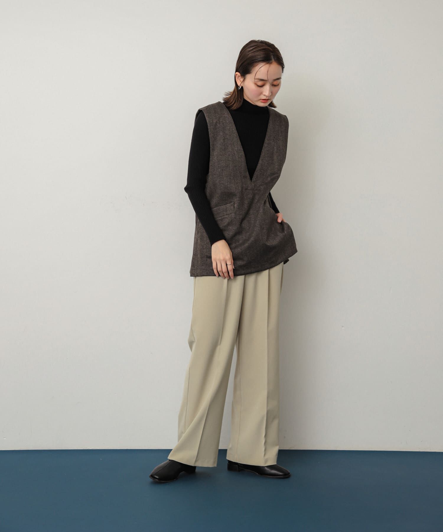 SENSE OF PLACE by URBAN RESEARCH「センタープレスストレートパンツ」|その他|