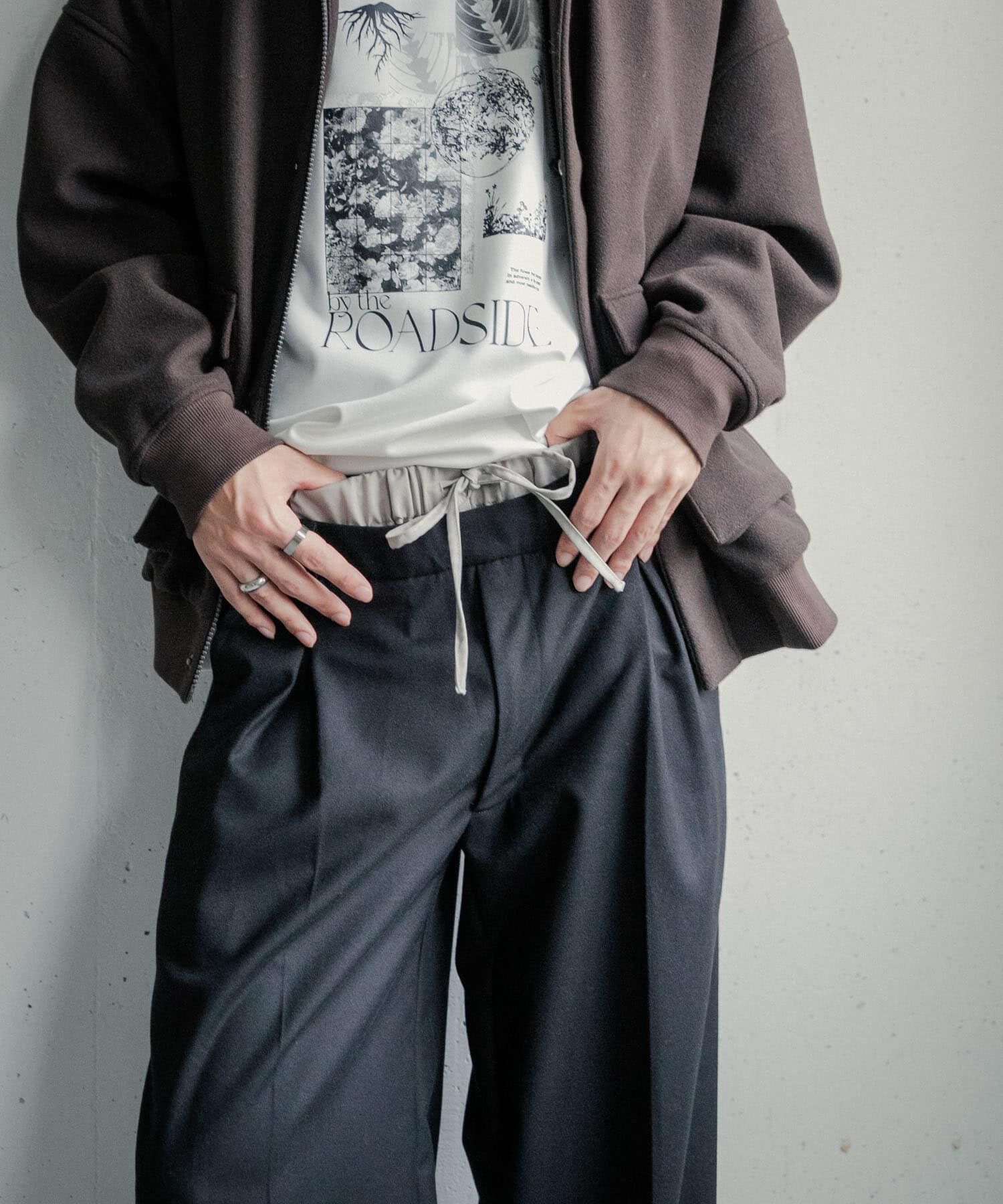 SENSE OF PLACE by URBAN RESEARCH「ウールライクフェイクレイヤードスラックス」|その他|