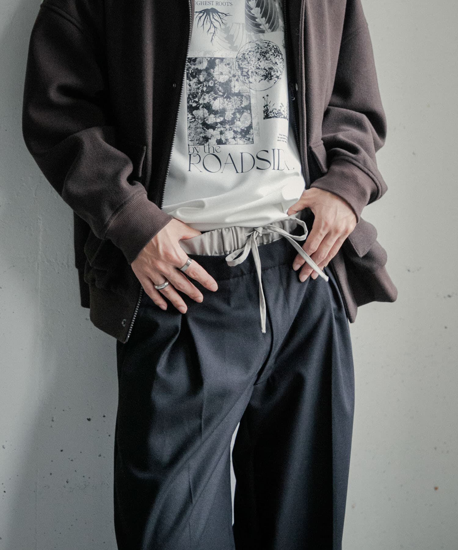 SENSE OF PLACE by URBAN RESEARCH「ウールライクフェイクレイヤードスラックス」|その他|