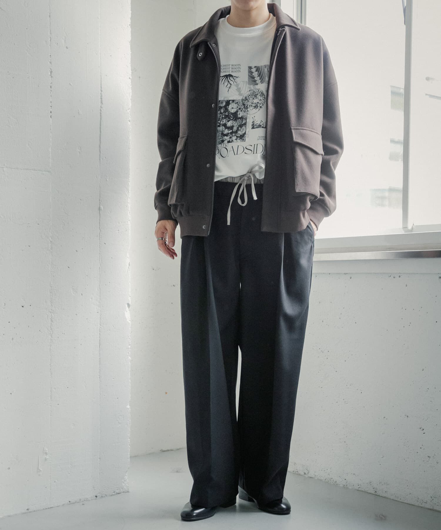 SENSE OF PLACE by URBAN RESEARCH「ウールライクフェイクレイヤードスラックス」|その他|