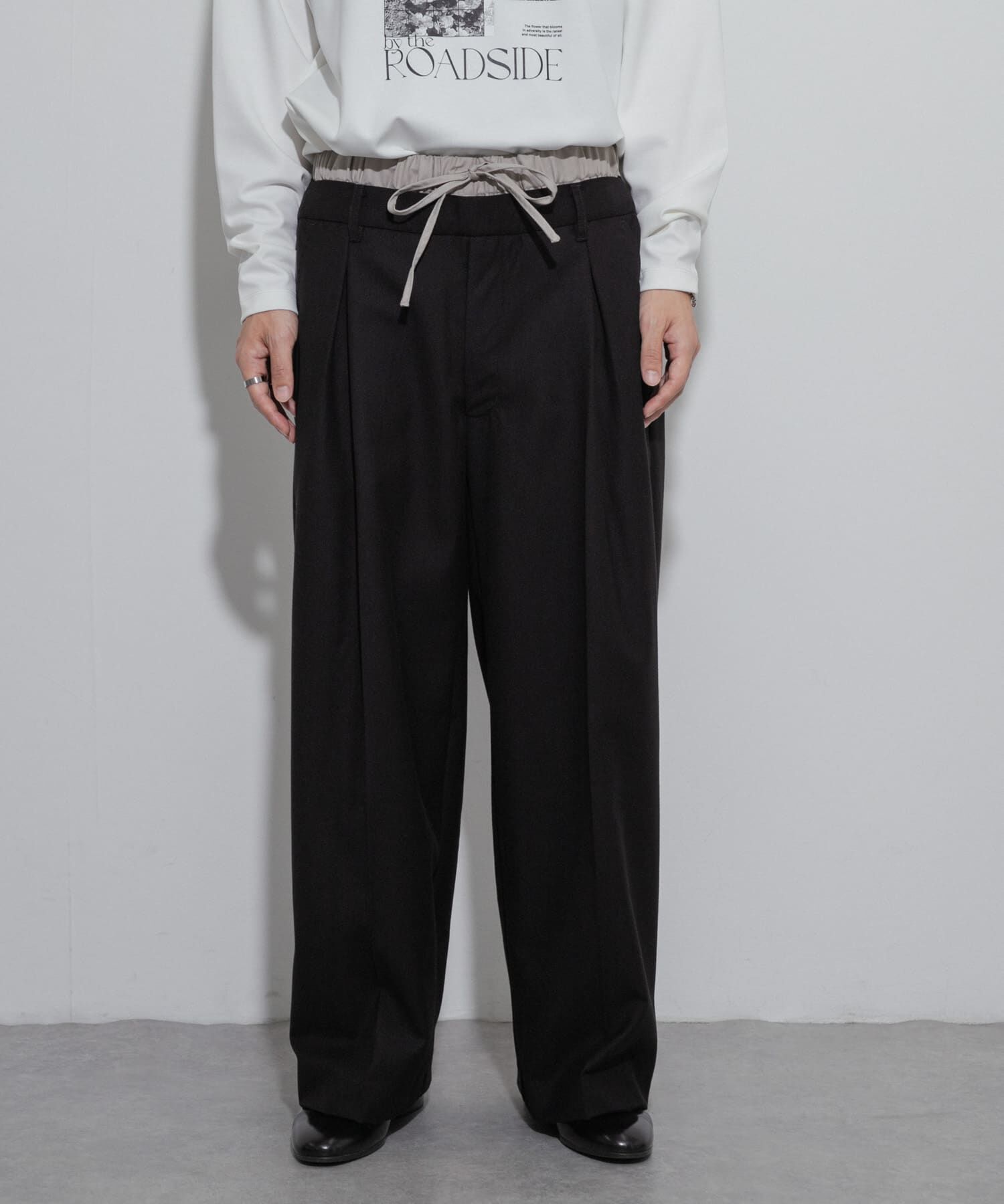 SENSE OF PLACE by URBAN RESEARCH「ウールライクフェイクレイヤードスラックス」|その他|