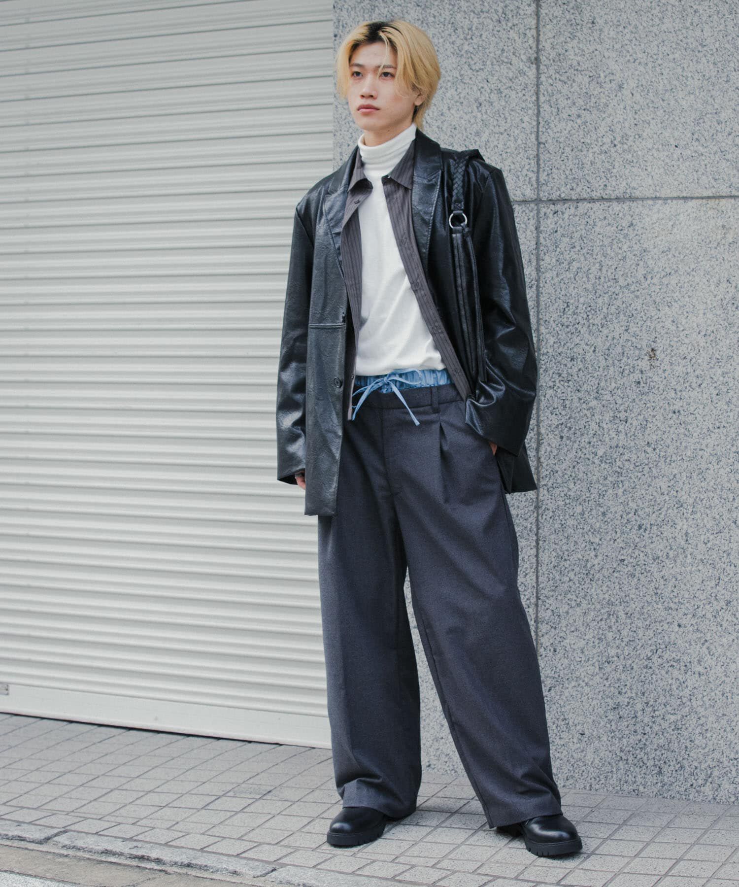 SENSE OF PLACE by URBAN RESEARCH「ウールライクフェイクレイヤードスラックス」|その他|