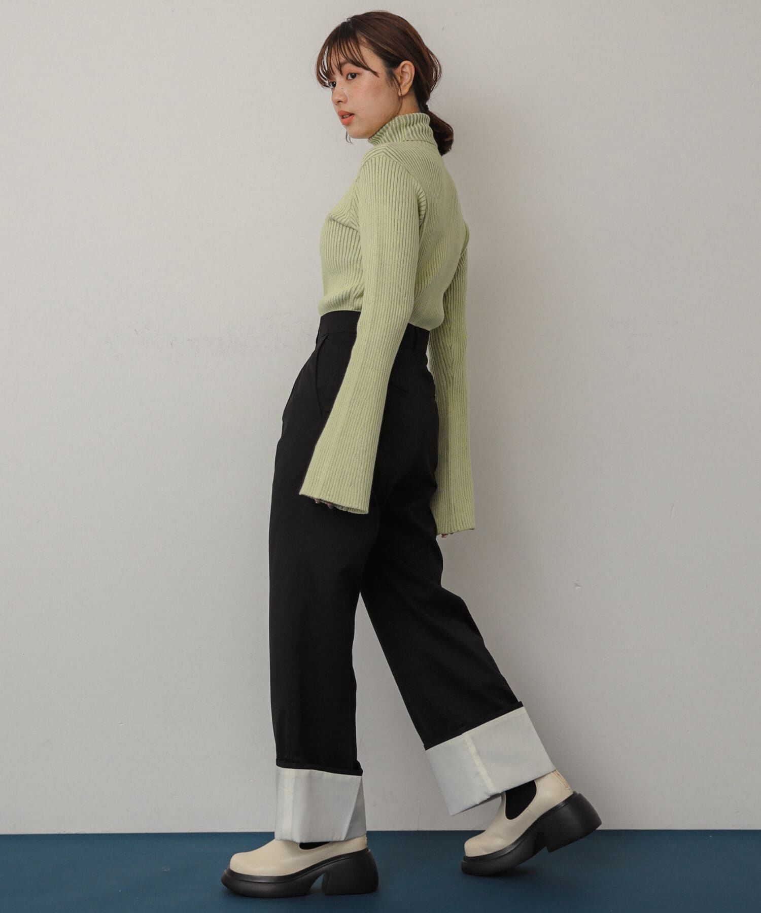 SENSE OF PLACE by URBAN RESEARCH「ワイドターンバックパンツ」|その他|