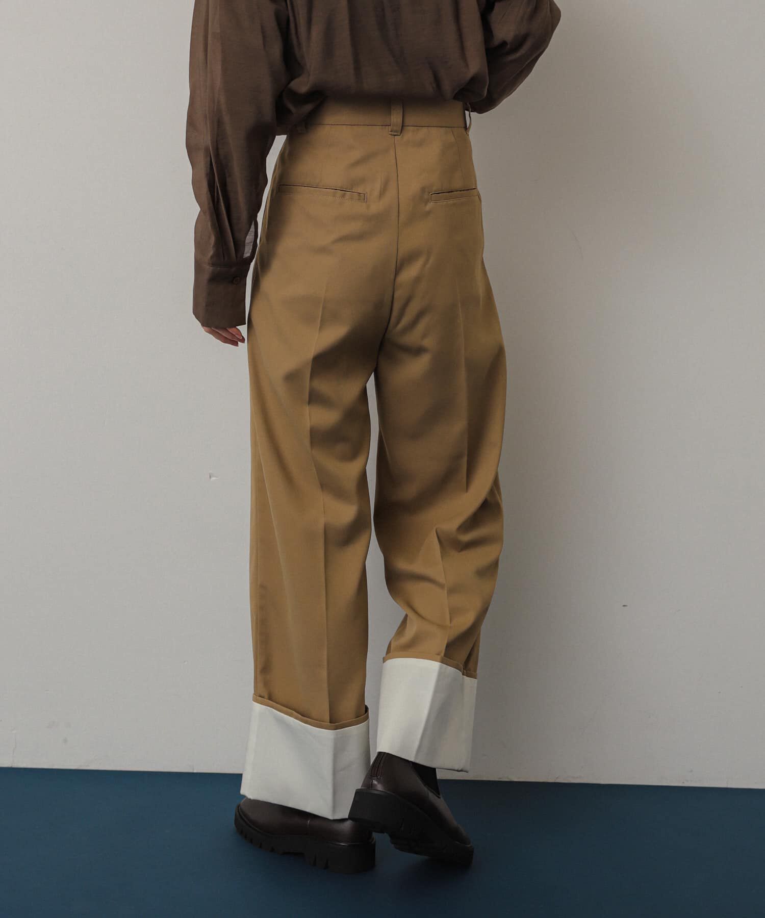 SENSE OF PLACE by URBAN RESEARCH「ワイドターンバックパンツ」|その他|