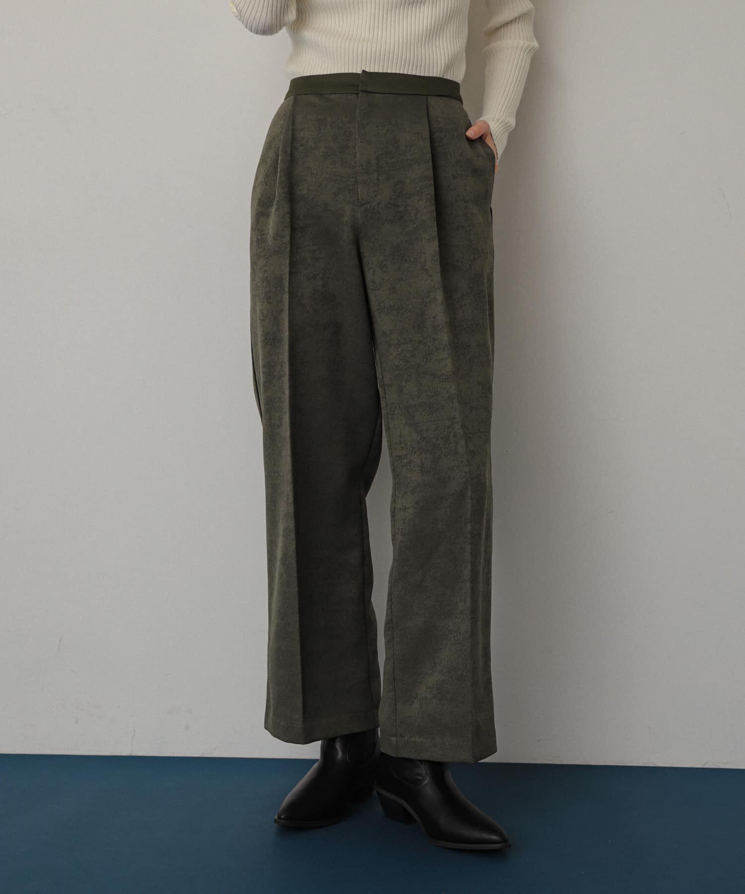 SENSE OF PLACE by URBAN RESEARCH「サテンパイピングジャガードパンツ」|その他|