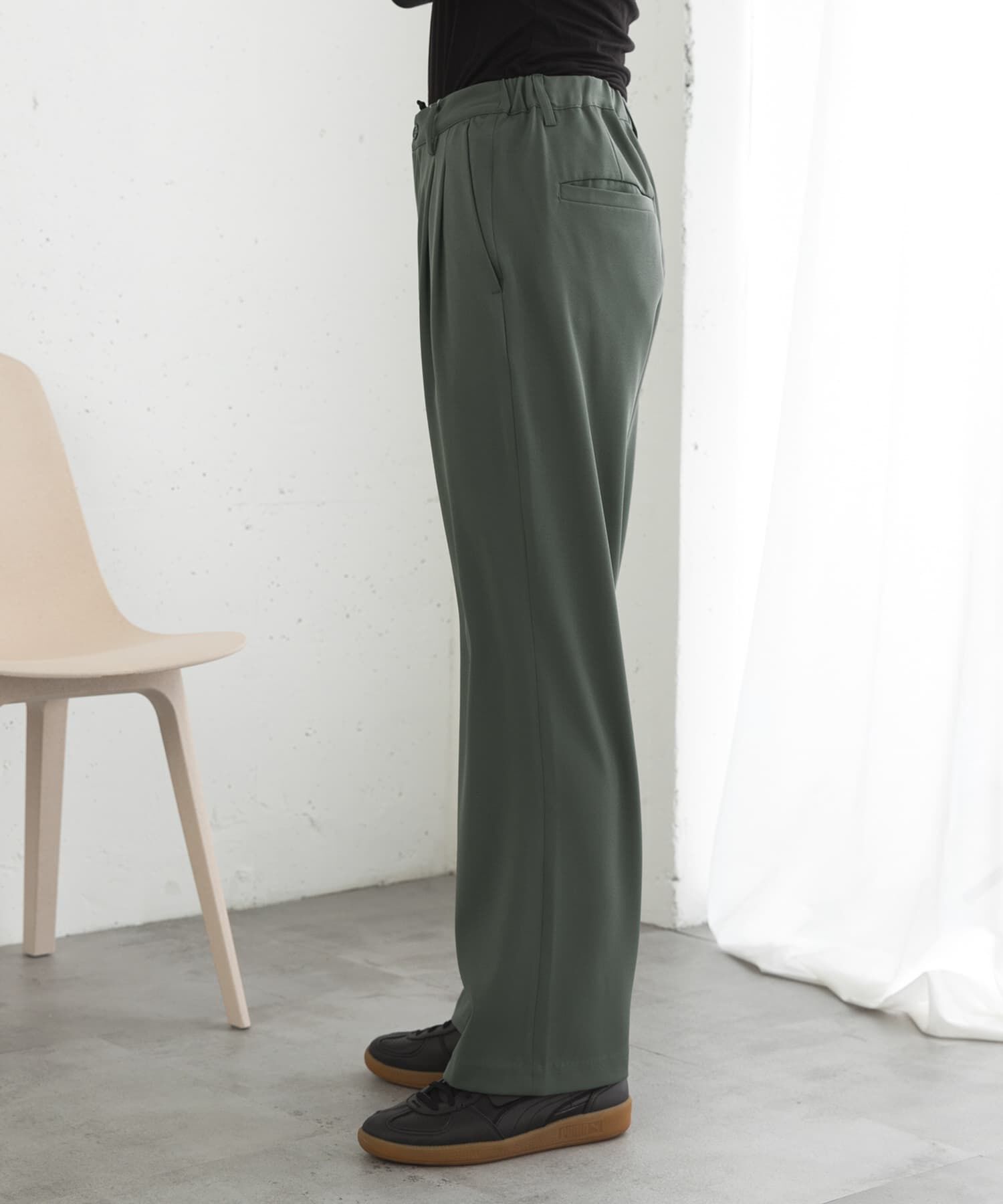 SENSE OF PLACE by URBAN RESEARCH「ストレッチテーパードスラックス」|その他|