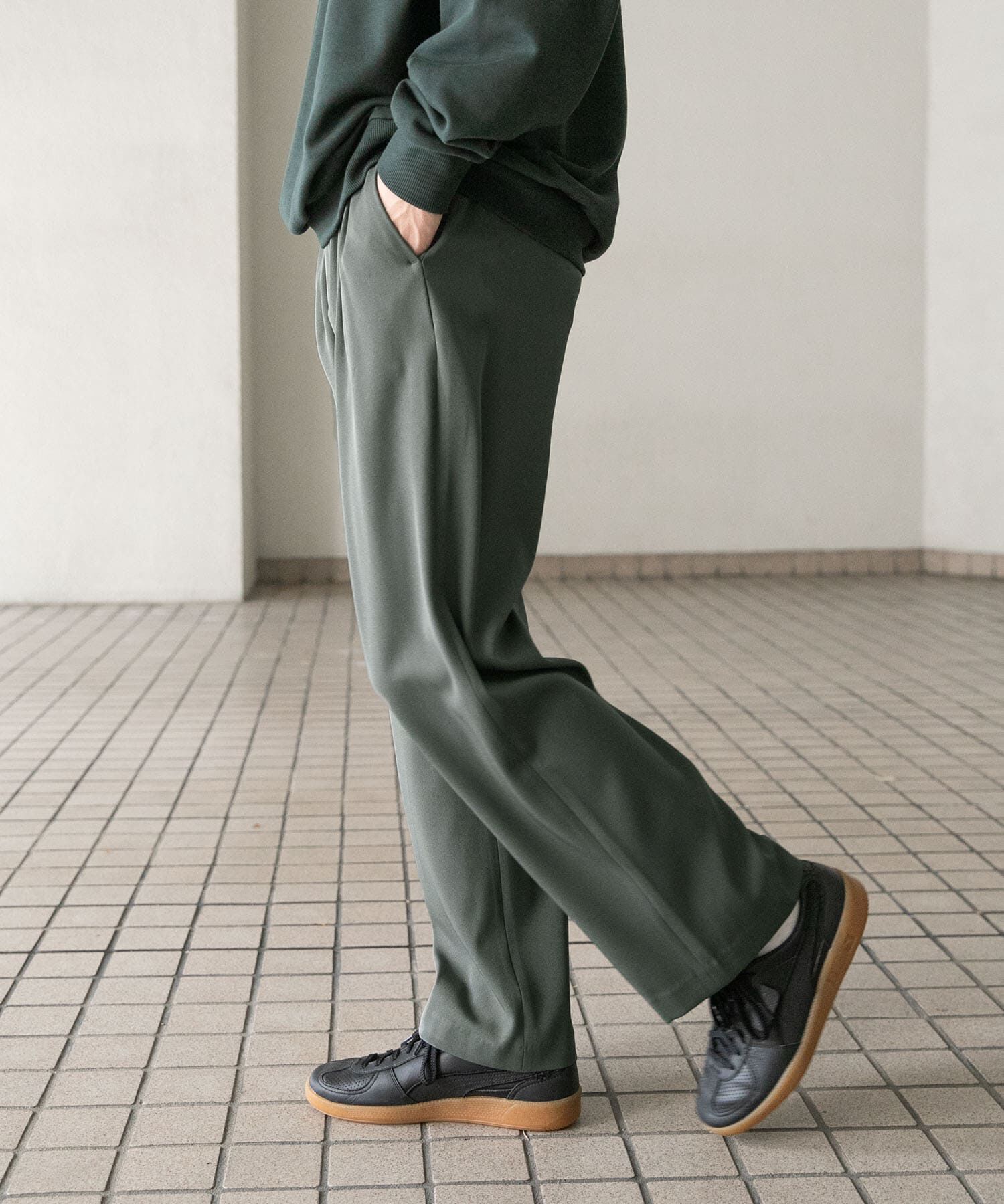 SENSE OF PLACE by URBAN RESEARCH「ストレッチテーパードスラックス」|その他|