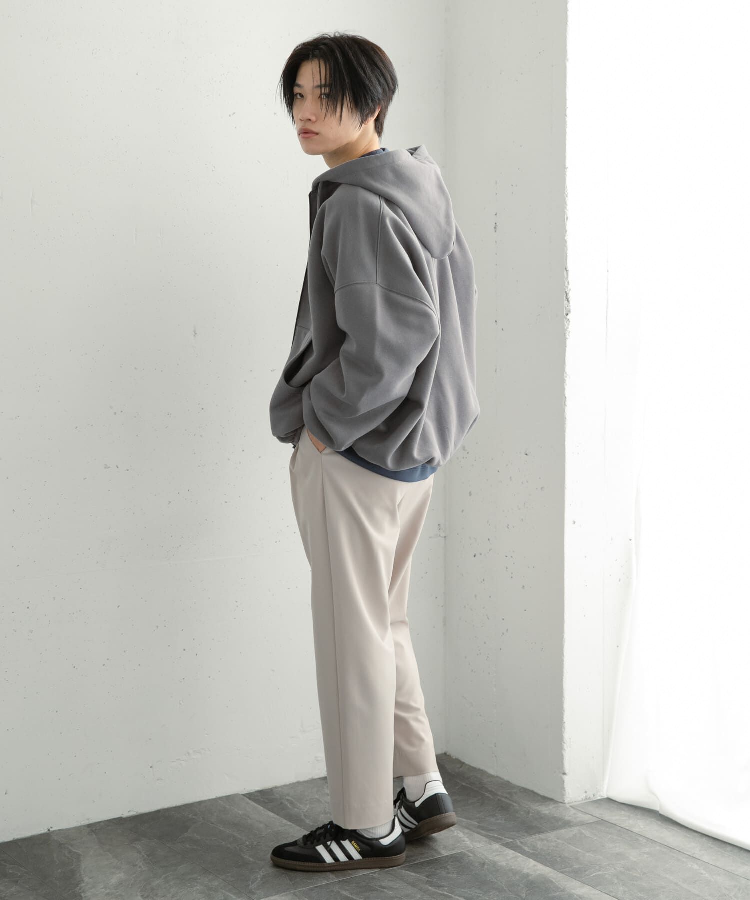 SENSE OF PLACE by URBAN RESEARCH「『イージーケア』ダブルタックテーパードパンツ」|その他|