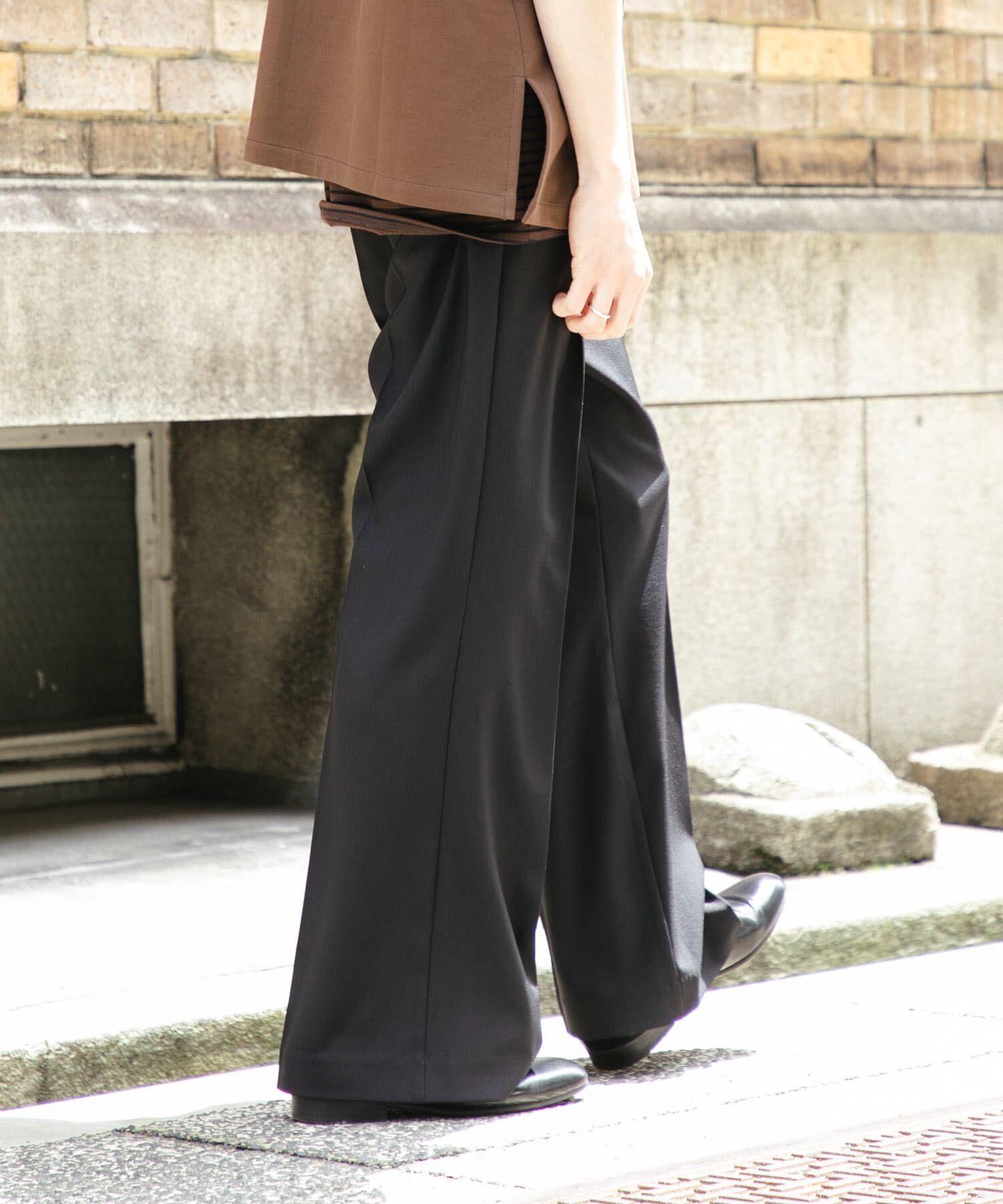 SENSE OF PLACE by URBAN RESEARCH「ドレープフレアスラックス」|その他|