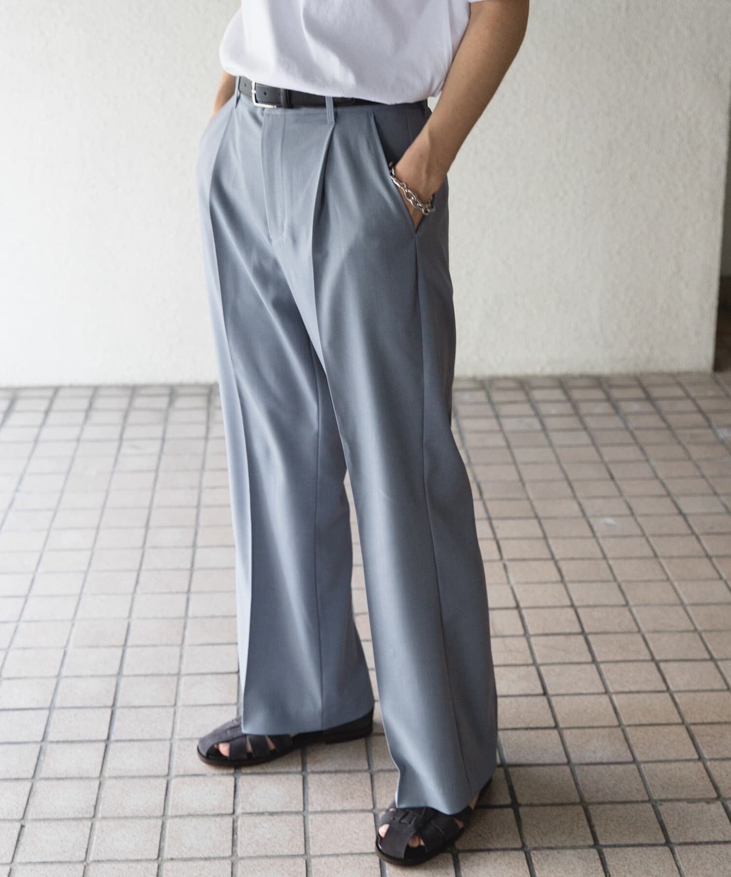 SENSE OF PLACE by URBAN RESEARCH「ドレープフレアスラックス」|その他|