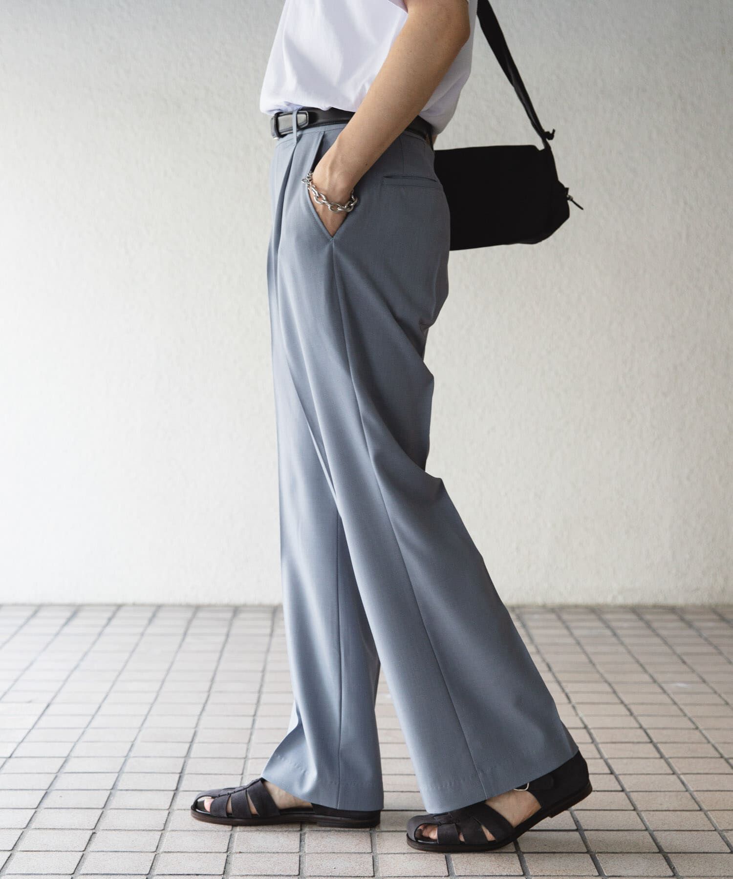 SENSE OF PLACE by URBAN RESEARCH「ドレープフレアスラックス」|その他|