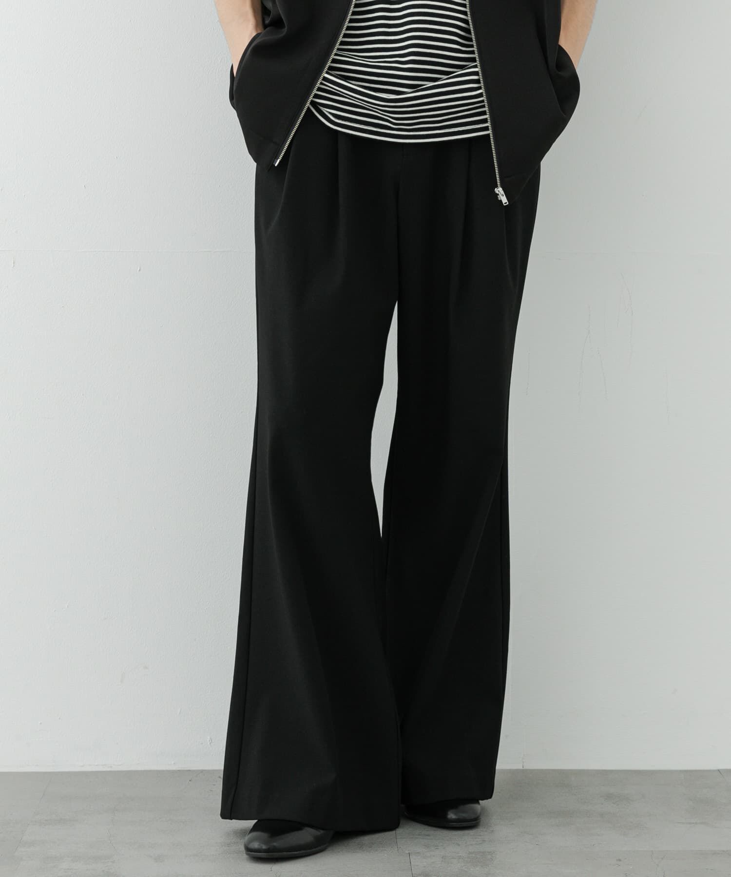 SENSE OF PLACE by URBAN RESEARCH「2タックフレアワイドスラックス」|その他|