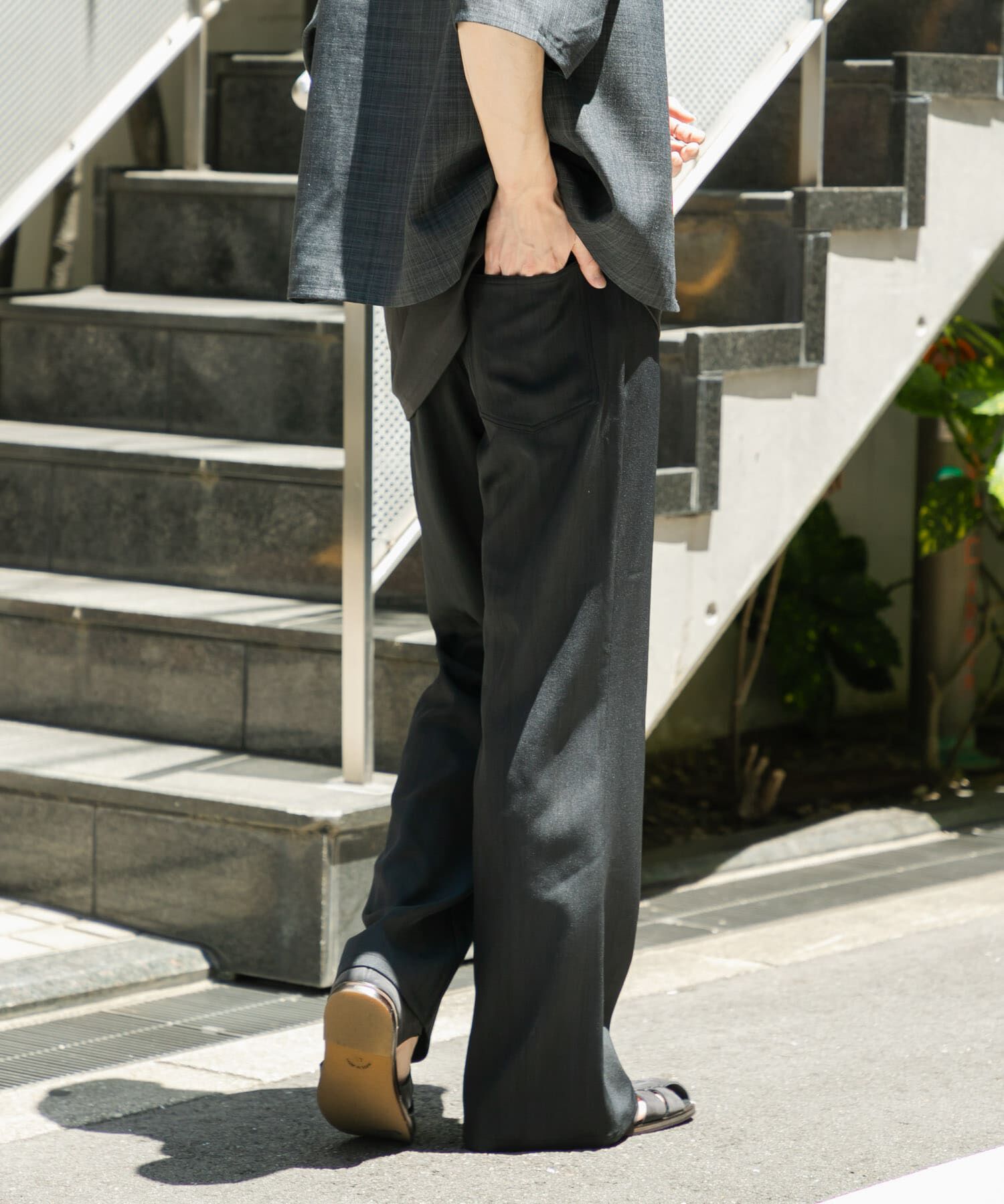 SENSE OF PLACE by URBAN RESEARCH「シャドースラブフレアパンツ」|その他|