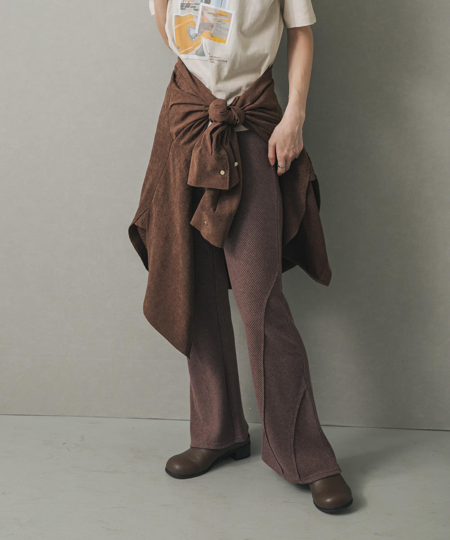 SENSE OF PLACE by URBAN RESEARCH「カットフレアパンツ」|その他|