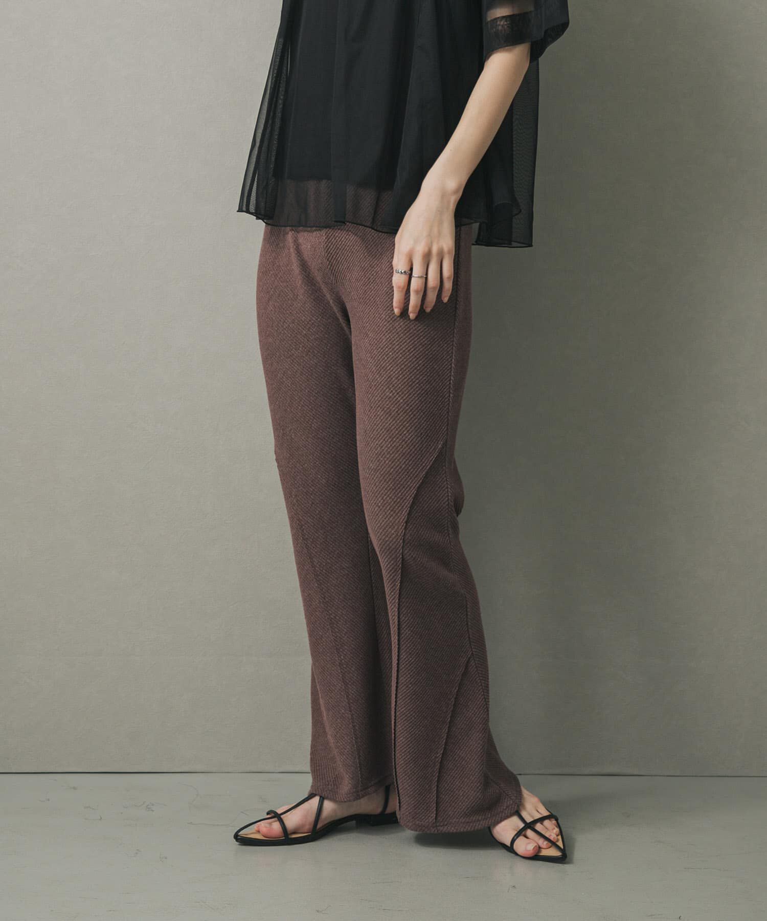 SENSE OF PLACE by URBAN RESEARCH「カットフレアパンツ」|その他|