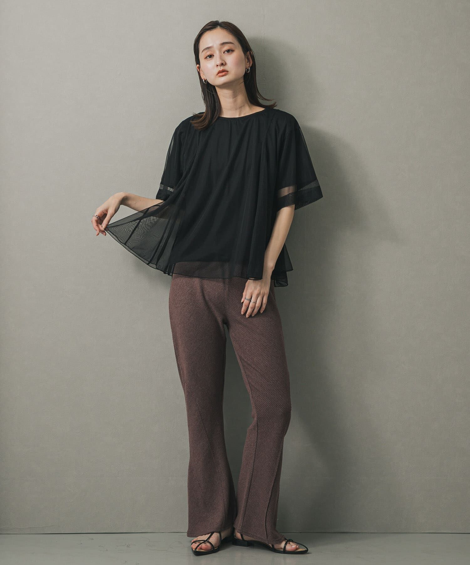 SENSE OF PLACE by URBAN RESEARCH「カットフレアパンツ」|その他|