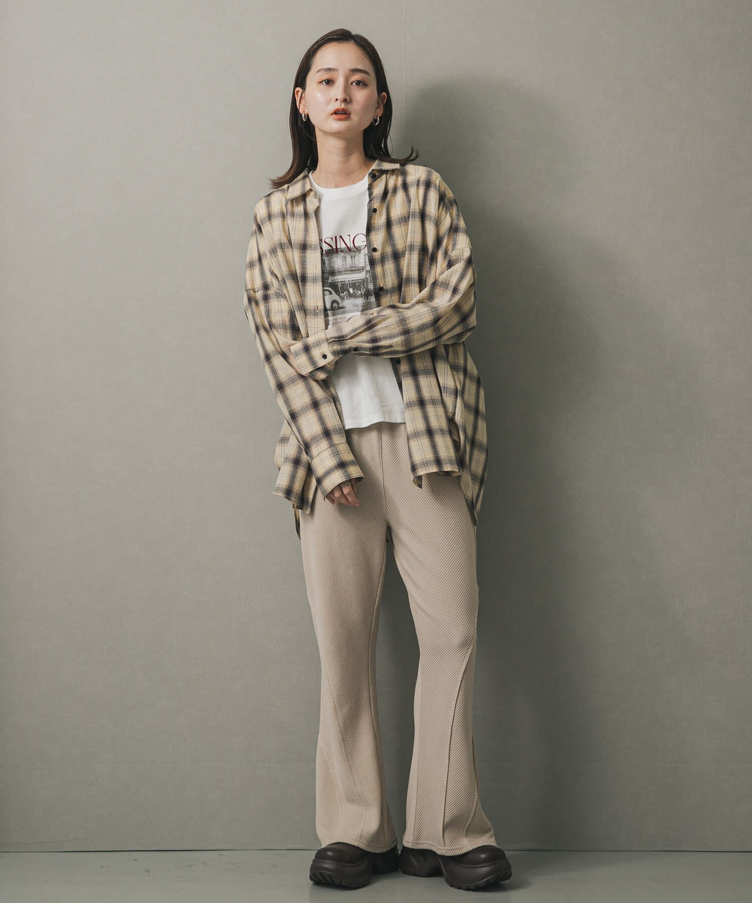 SENSE OF PLACE by URBAN RESEARCH「カットフレアパンツ」|その他|