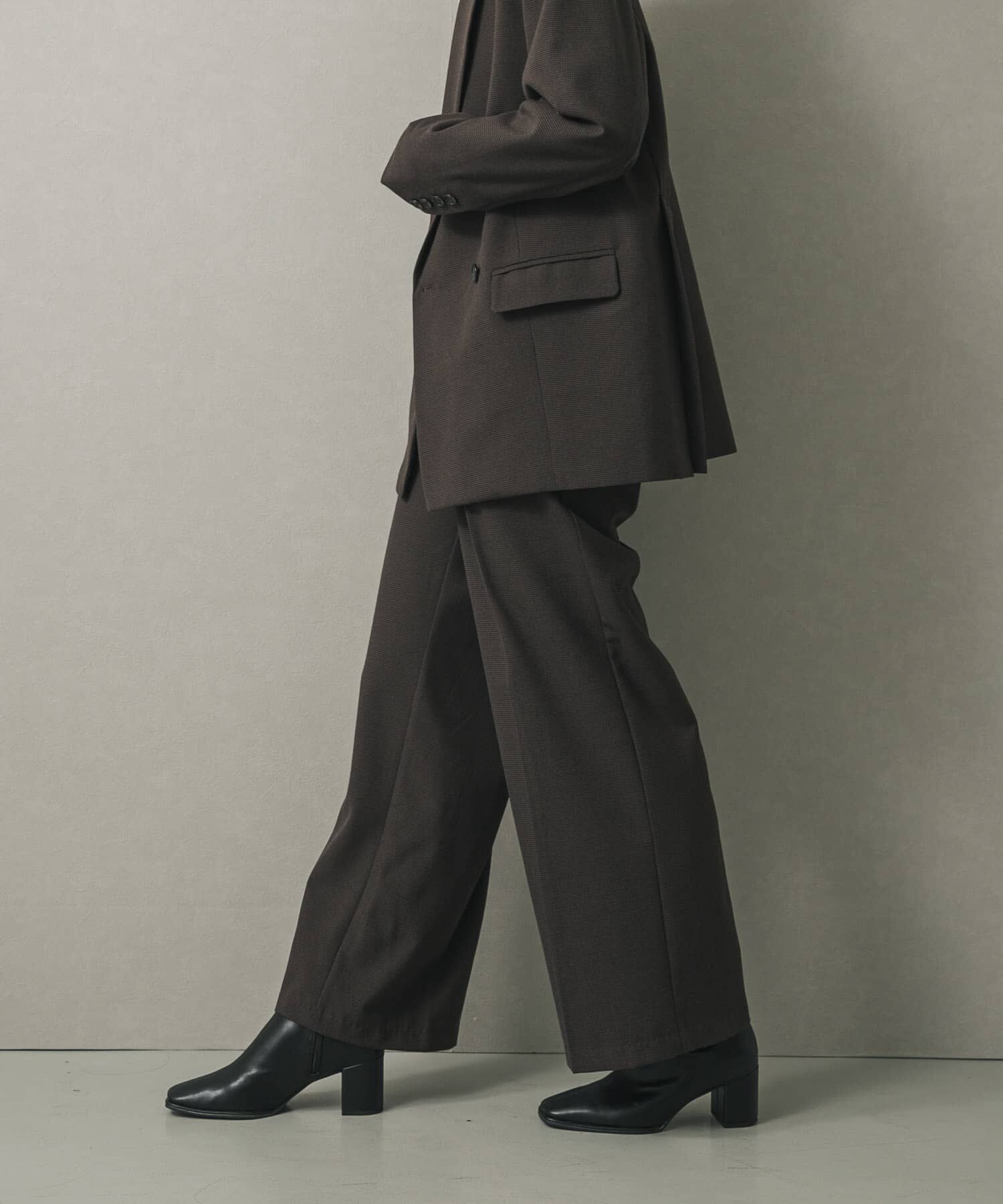 SENSE OF PLACE by URBAN RESEARCH「『WEB/一部店舗限定』ワイドイージーパンツ」|その他|ブラウン系その他