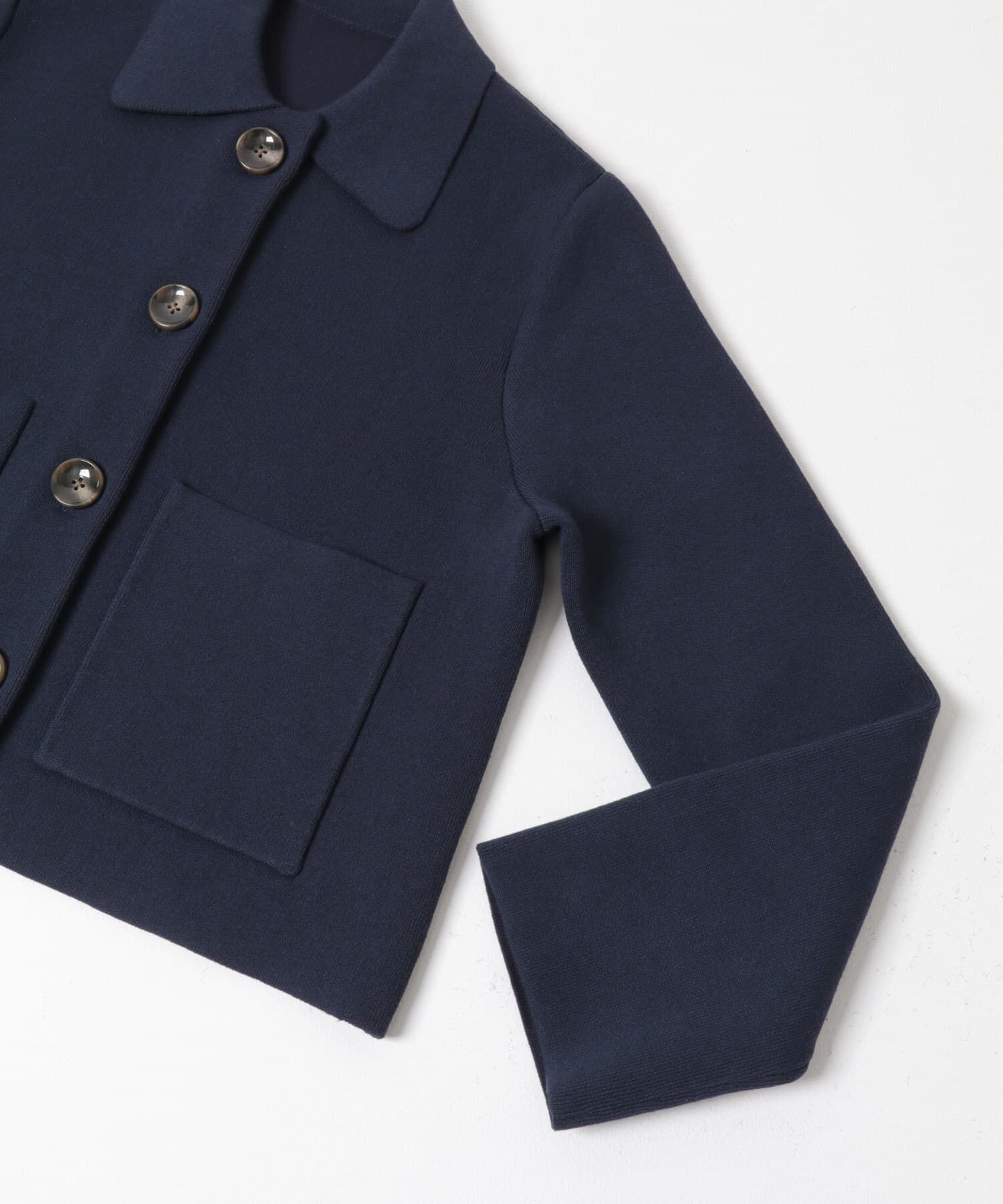 SENSE OF PLACE by URBAN RESEARCH「『洗濯可』ビックボタンニットジャケット」|ニット・セーター|