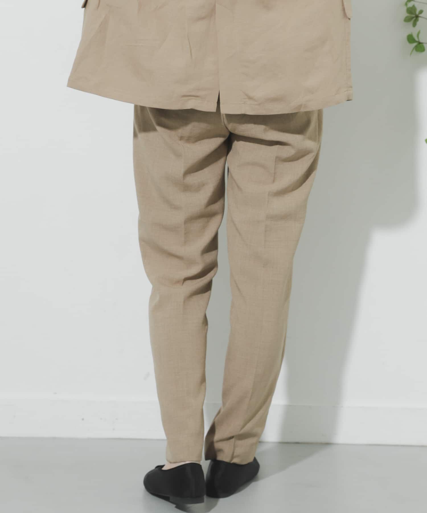 SENSE OF PLACE by URBAN RESEARCH「リネンライクテーパードパンツ」|その他|