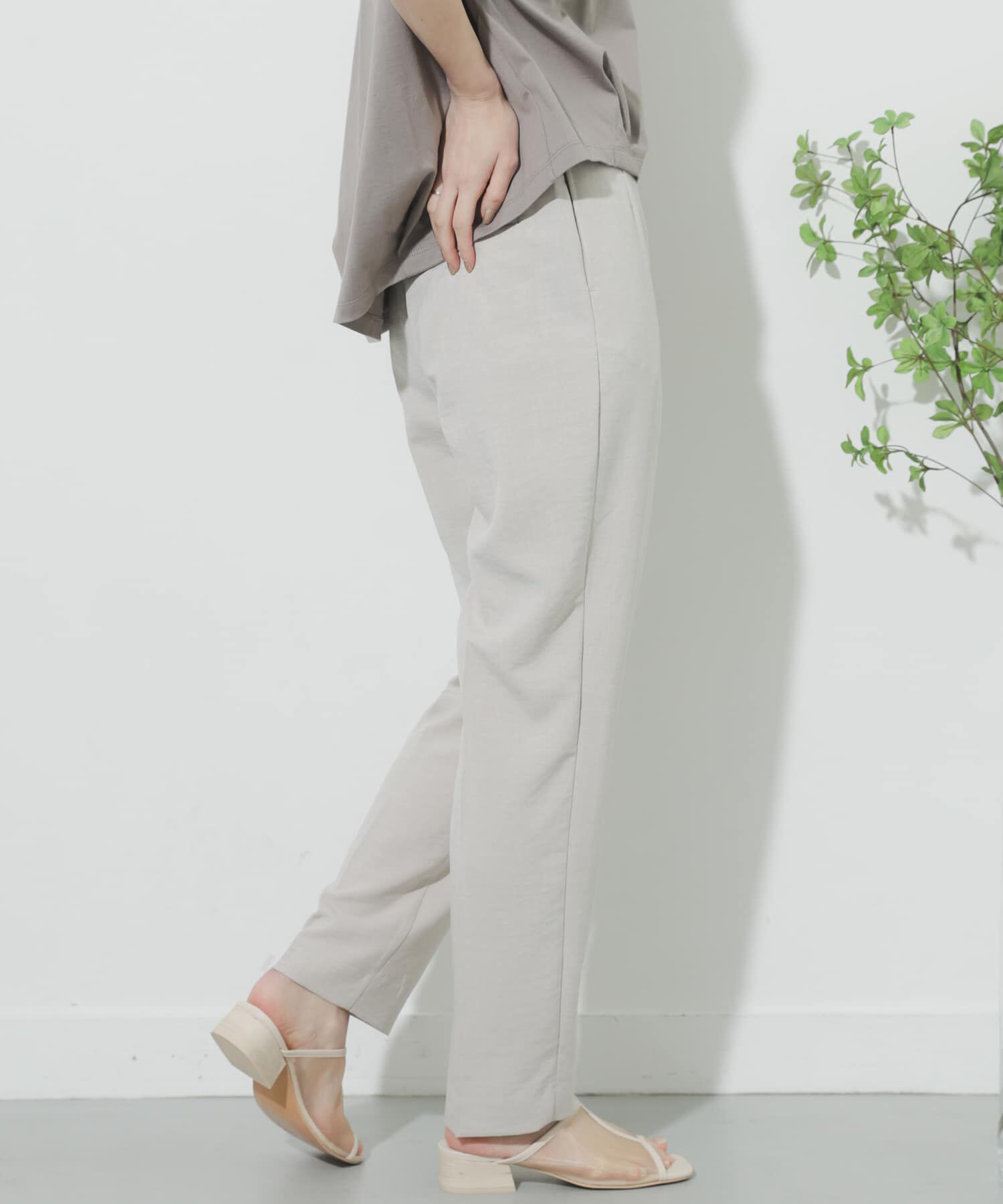 SENSE OF PLACE by URBAN RESEARCH「リネンライクテーパードパンツ」|その他|