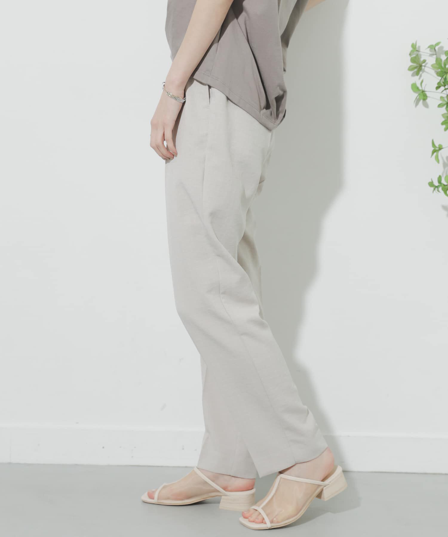 SENSE OF PLACE by URBAN RESEARCH「リネンライクテーパードパンツ」|その他|
