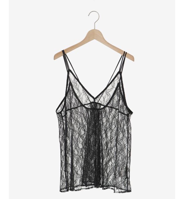 le.coeur blanc「ラッセルレースキャミブラウス」|キャミソール|