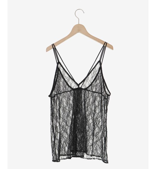 le.coeur blanc「ラッセルレースキャミブラウス」|キャミソール|