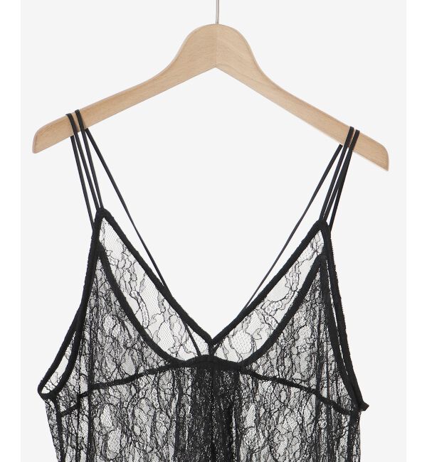 le.coeur blanc「ラッセルレースキャミブラウス」|キャミソール|