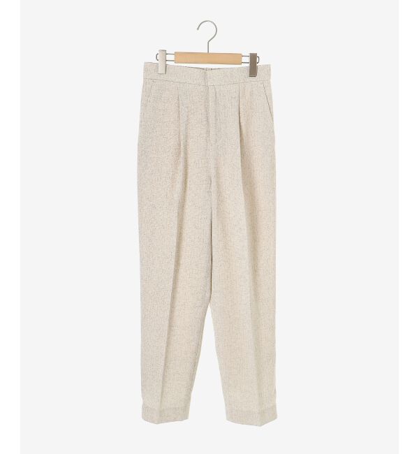 le.coeur blanc「ツィードタックテーパードパンツ」|その他|