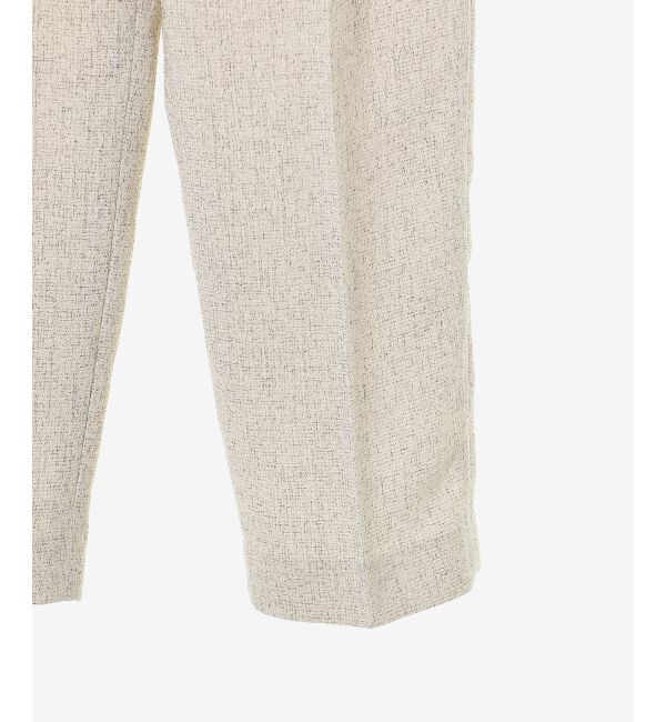 le.coeur blanc「ツィードタックテーパードパンツ」|その他|