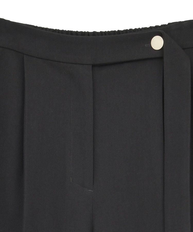 YECCA VECCA「金釦アクセントベルトワイドパンツ」|その他|