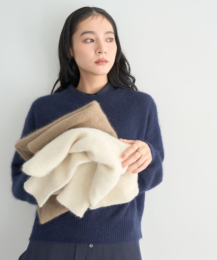 YECCA VECCA「ラクーン混ニット」|ニット・セーター|