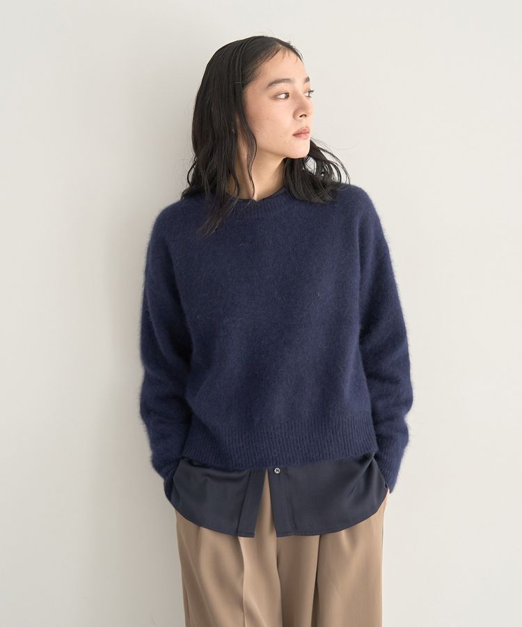 YECCA VECCA「ラクーン混ニット」|ニット・セーター|