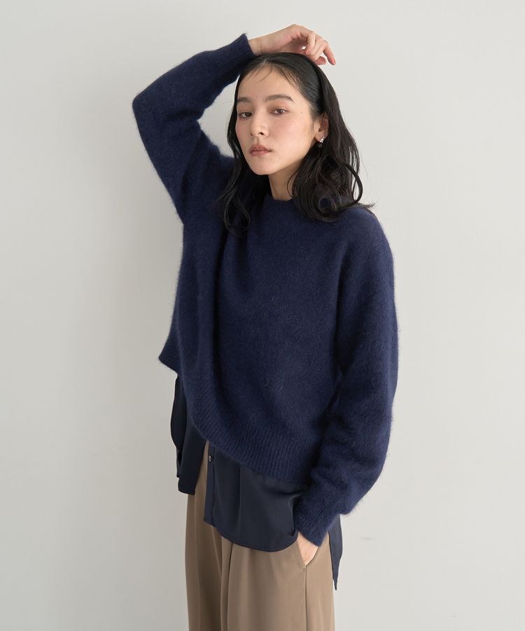 YECCA VECCA「ラクーン混ニット」|ニット・セーター|