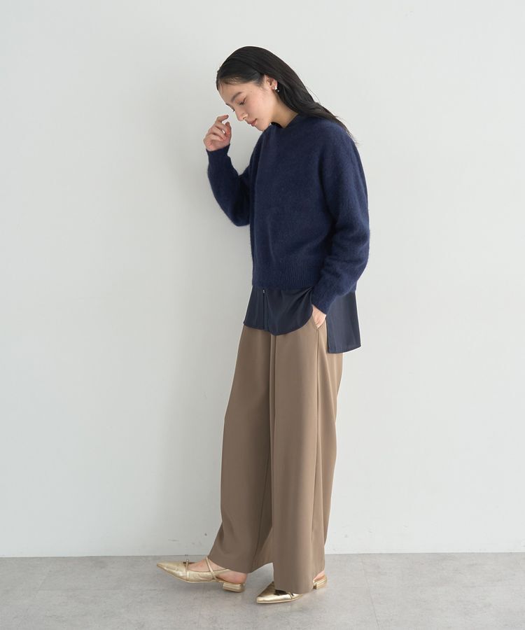 YECCA VECCA「ラクーン混ニット」|ニット・セーター|