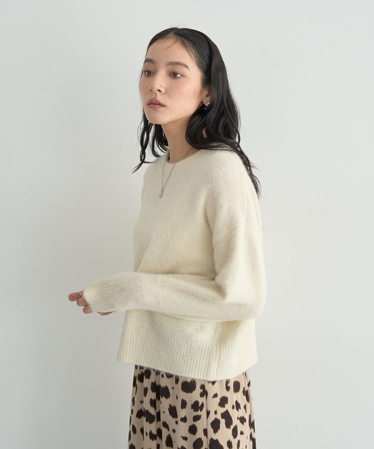 YECCA VECCA「ラクーン混ニット」|ニット・セーター|